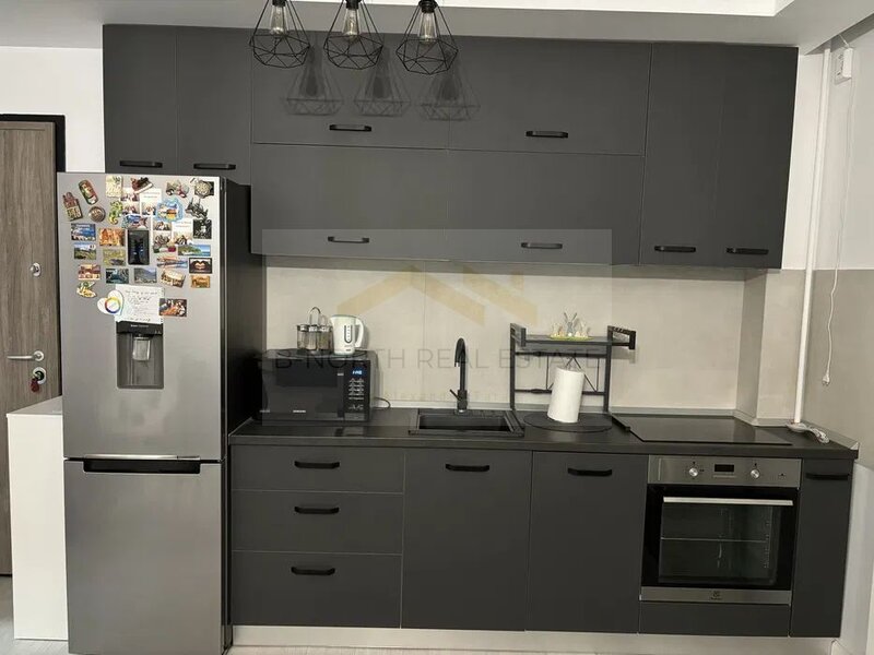 Doua camere, apartament open space de inchiriat, 55 mp, etaj 5