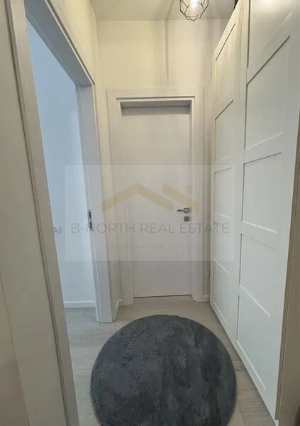 Doua camere, apartament open space de inchiriat, 55 mp, etaj 5